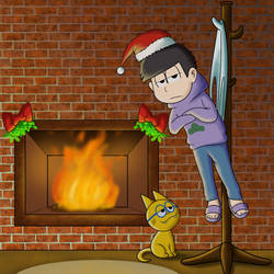 Typical christmas at osomatsu's house