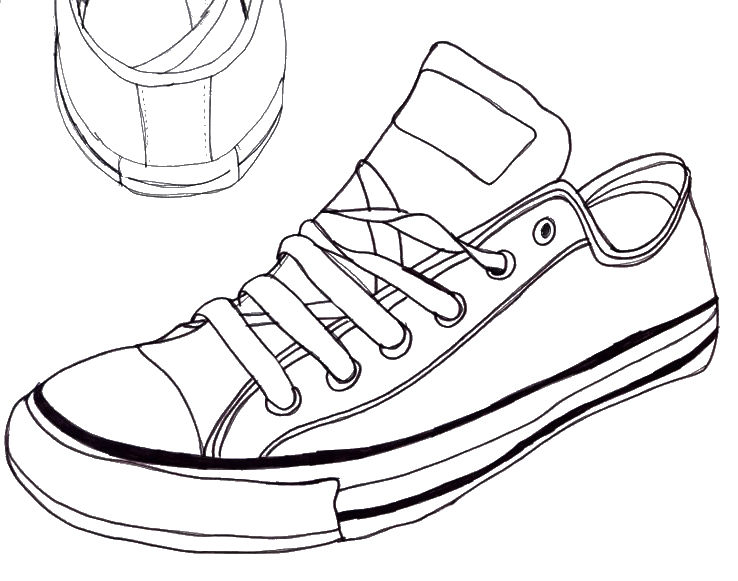 Converse Drawing 1 by The-Haunted on DeviantArt