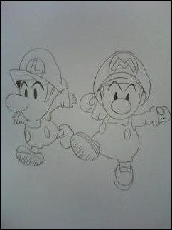 Baby Luigi + Baby Mario
