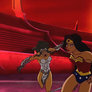 Wonder Woman fighting the Furies - 03