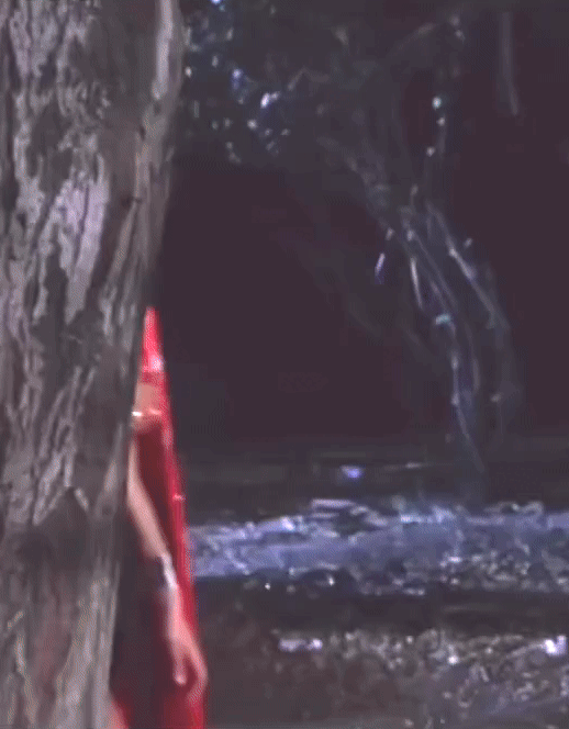 Wonder Woman wearing the wonder cape