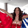 A wonderful Wonder Woman cosplayer