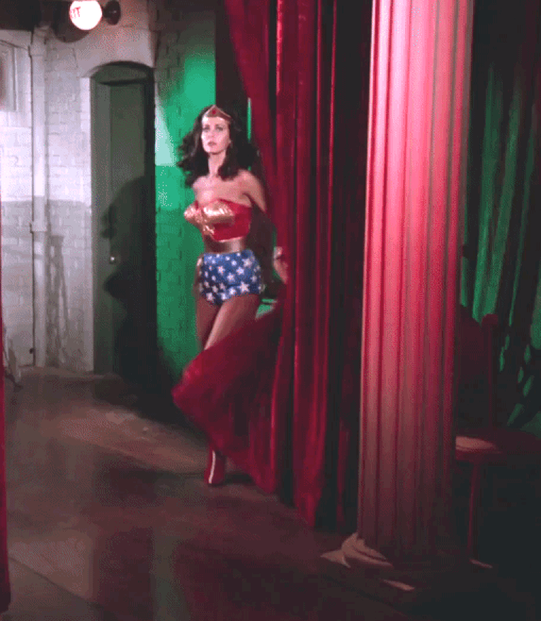 Wonder Woman arrives just in time