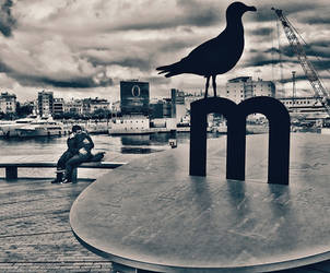 Harbour Love. Barcelona. by Borymir