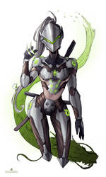 Overwatch - Female Genji