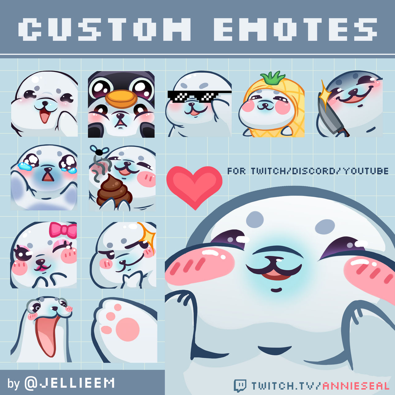 Cursed Emotes Custom Custom Emotes by jellieem on DeviantArt