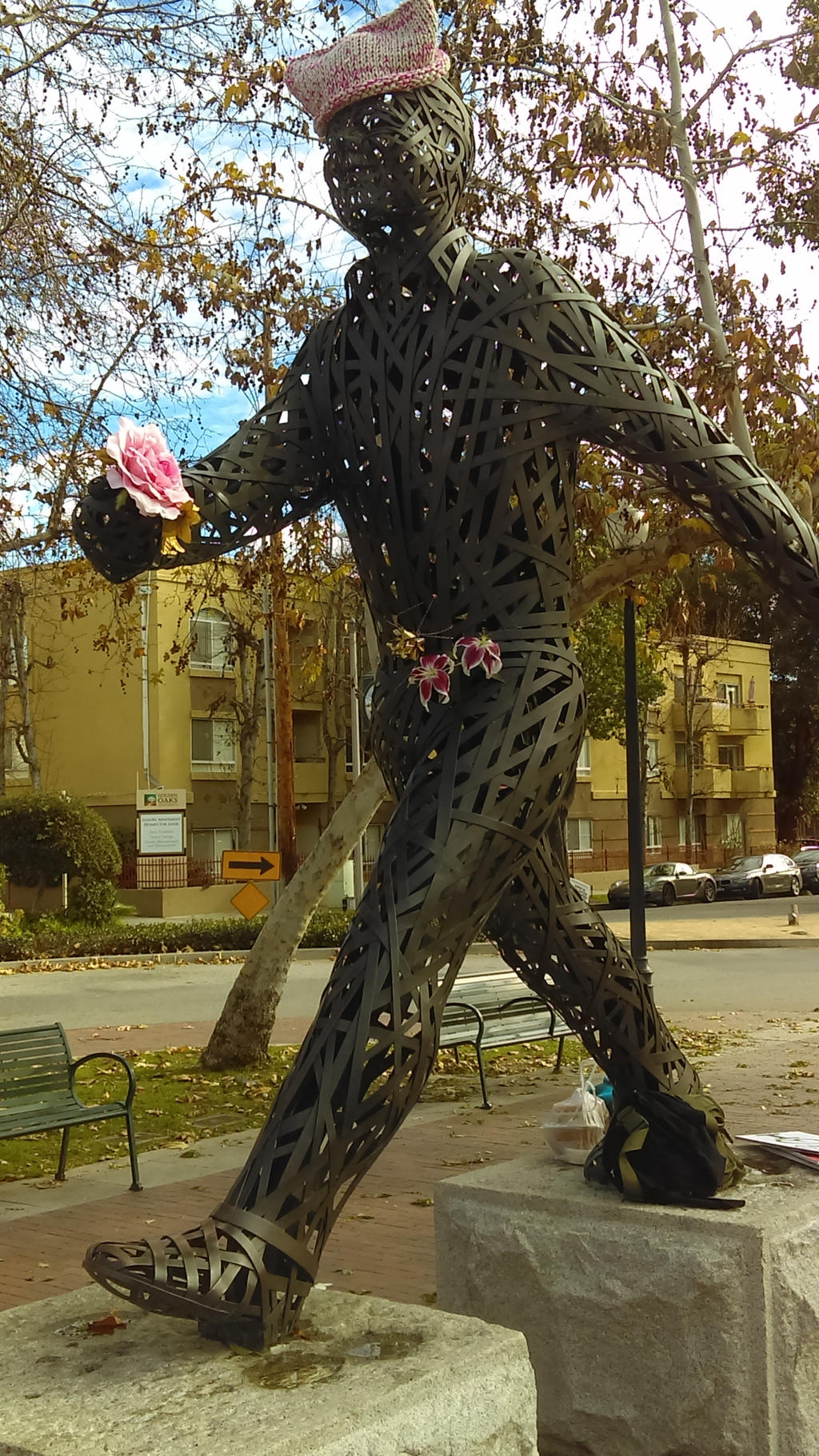 Women's March South Pasadena Station 2017 Flower