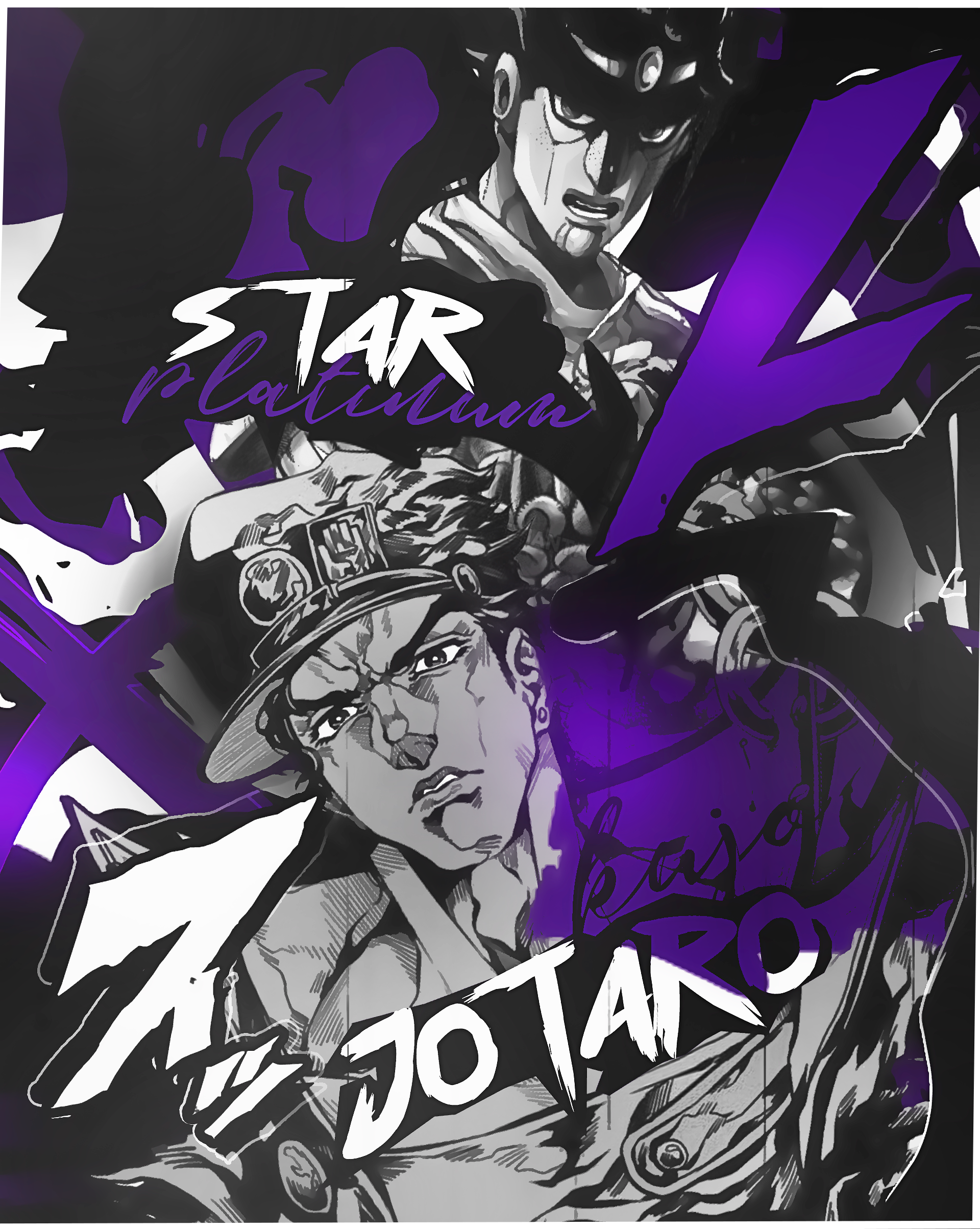 JoJo's Bizarre Visual Design on X: Star Platinum: The World