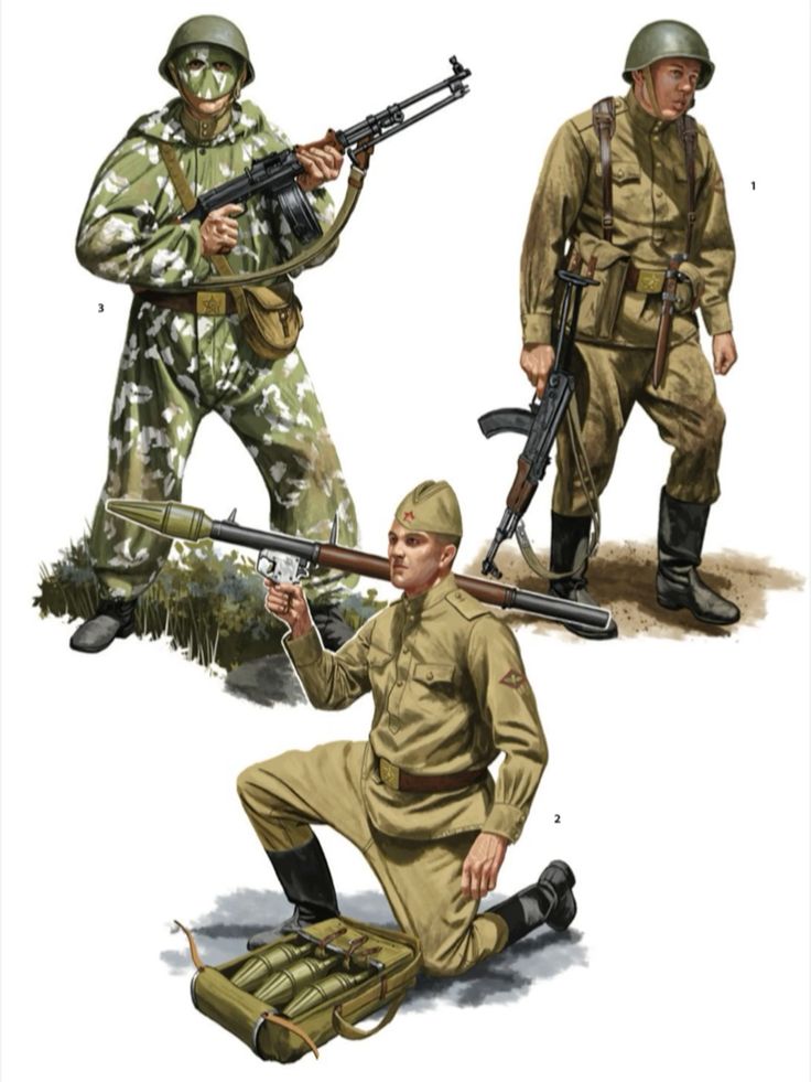 Vdv Paratroopers, 1952-60 by UniformEnjoyer on DeviantArt