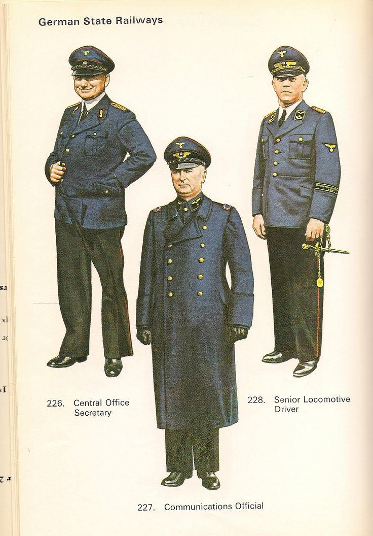 German Railways uniforms by UniformEnjoyer on DeviantArt