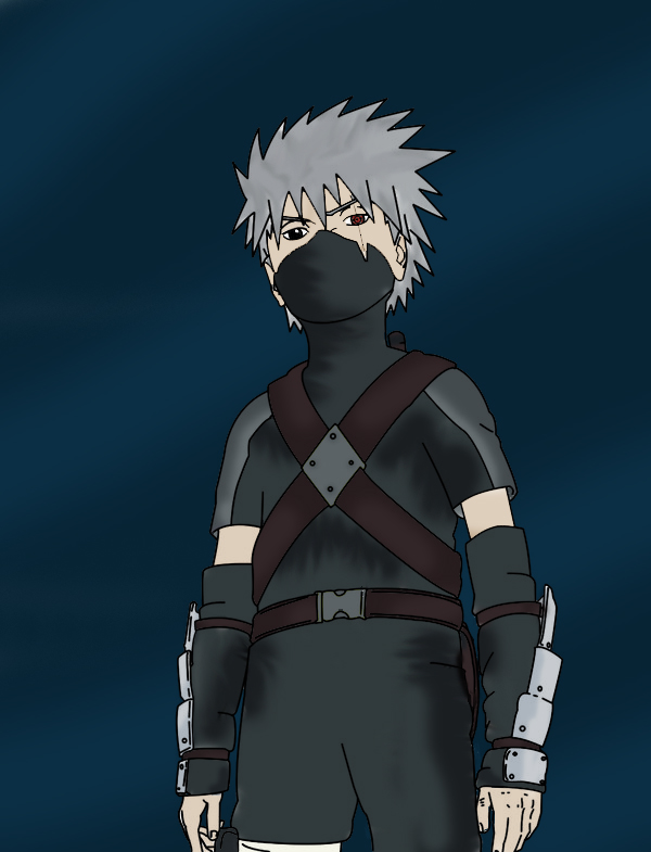 Rough Art - Kakashi Kid