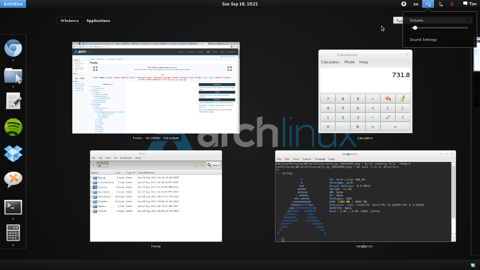 Arch Linux Wallpaper Deviantart