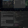 Arch Linux desktop - Gnome 3 Dark