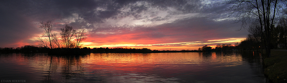 Wisconsin River Sunset 2