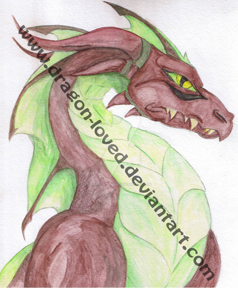 Watercolor Dragon