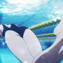 Akebi Komichi Feet (Akebi-chan) - Swiming