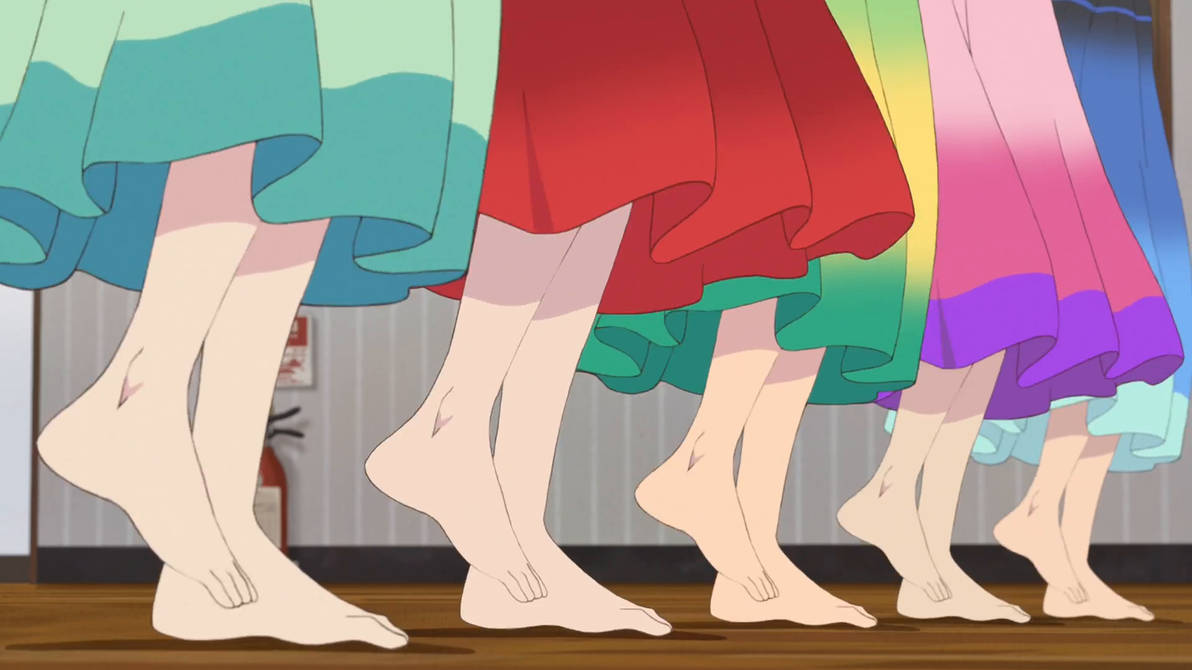 Hiwa Natsunagi and Multiple Girls Feet by InsoleMadness on DeviantArt