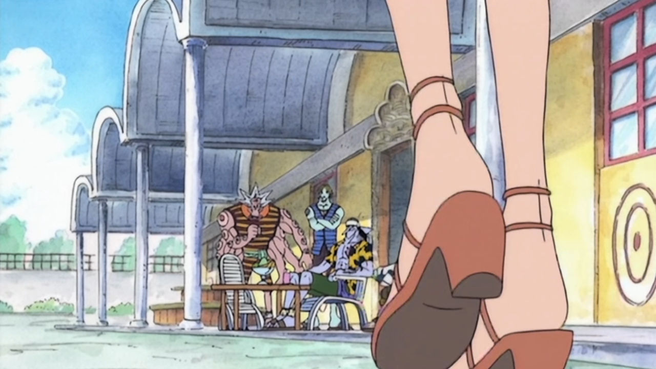 Nami Insole Nami Feet - Sandals seen from behind by InsoleMadness on DeviantArt