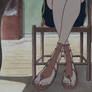 Nami Feet - Sitting