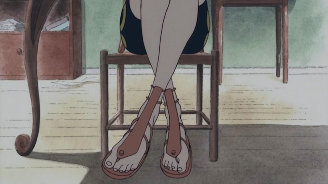 Nami Feet - Sitting