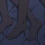 Tomo Aizawa Feet - In bed accompanied