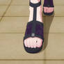 Chizuru Feet - Walking forward in sandals