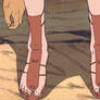 Nami Feet - Top View