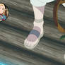 Marcille Donato Feet - Walking on the water 01