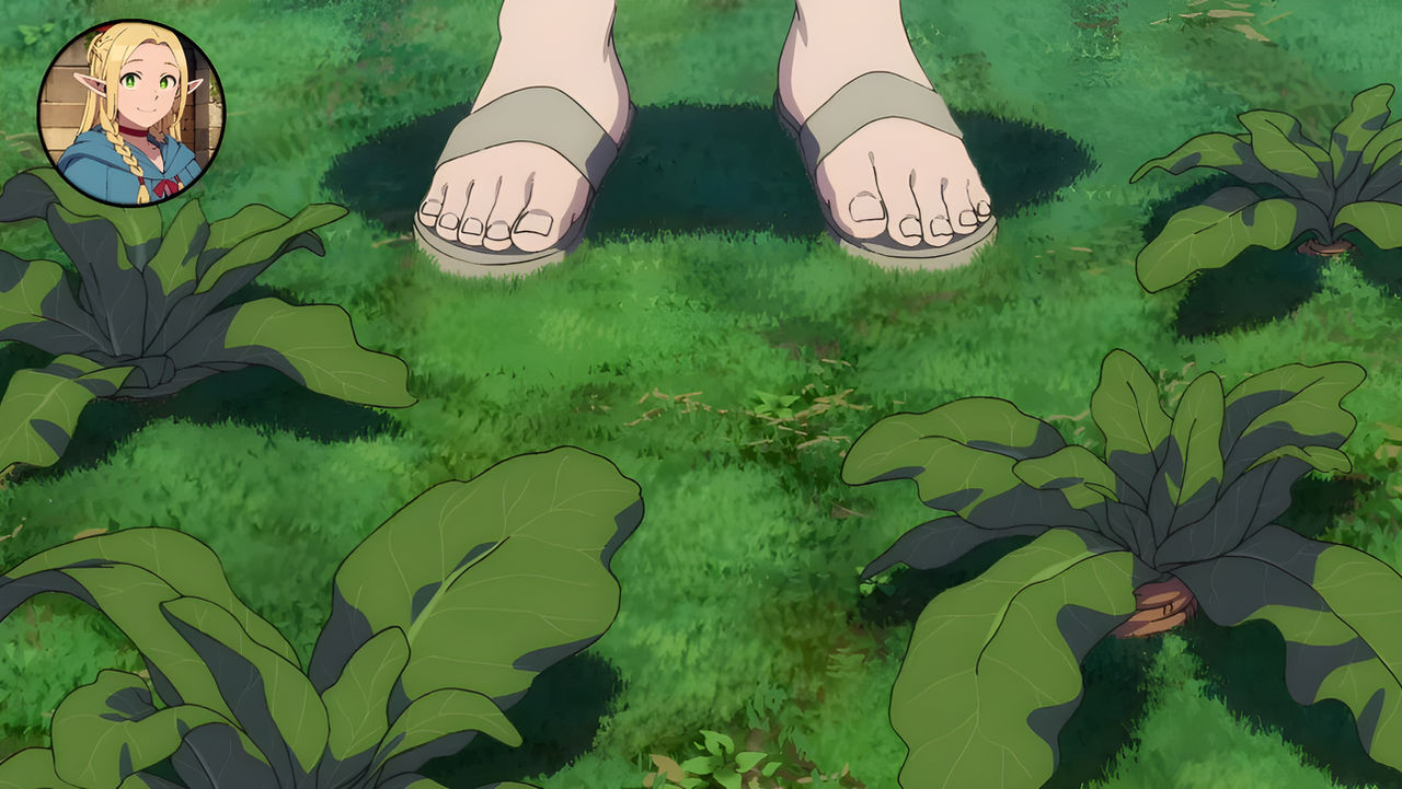 Marcille Donato Feet - Feet and grass