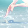 Haruka Ozora Feet - Running on water