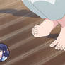 Akane Tendo Feet - Taking impulse