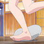 Akane Tendo Feet - Stepping and falling