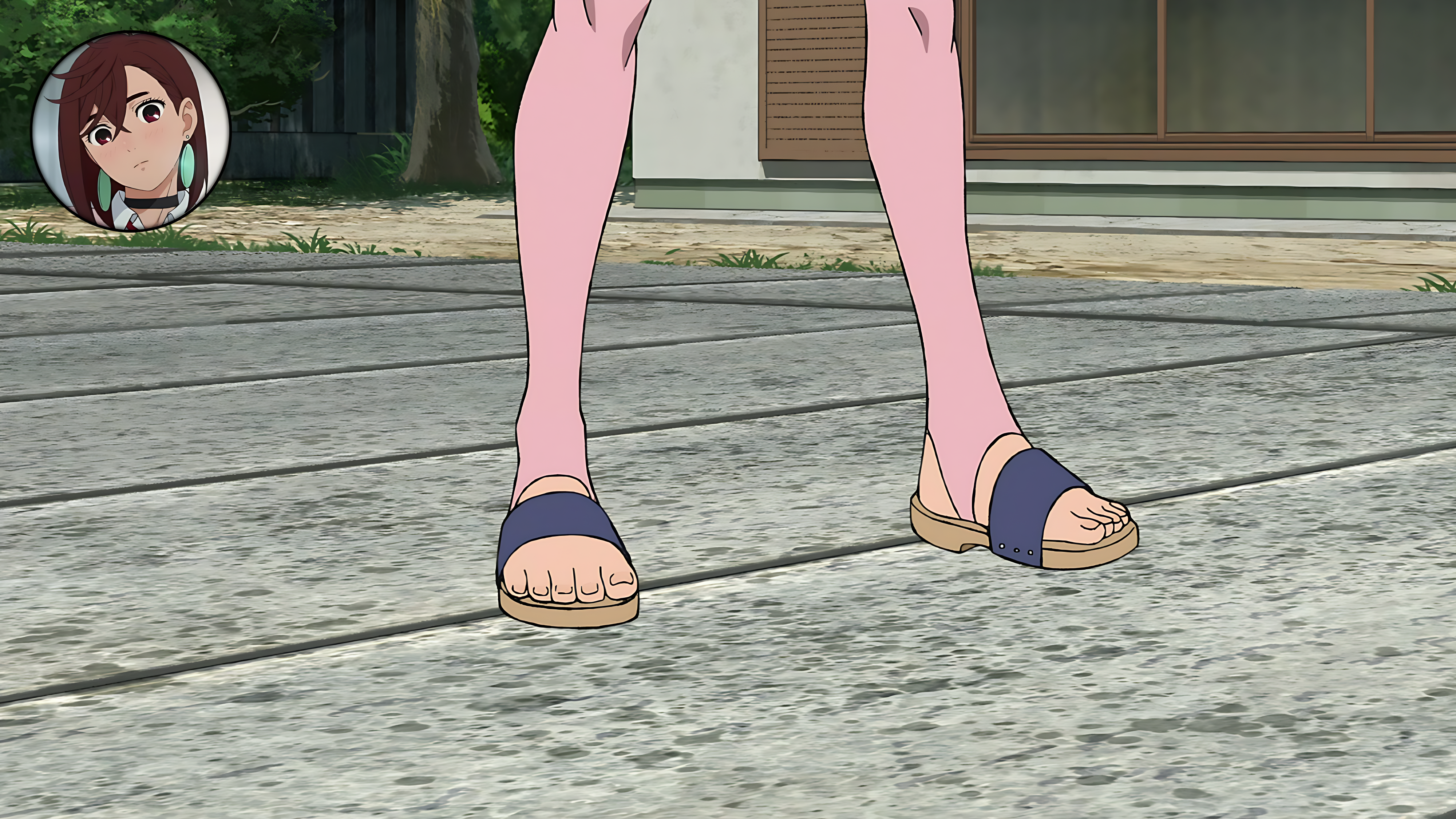 Momo Ayase Feet - Stirrups and sandals