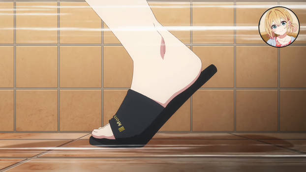 Mami Nanami Feet - A step in black sandals