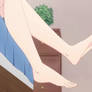 Iroha Feet - Moving her feet in the bed