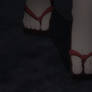 Azusa Kannawa - Broken sandal and Injuried foot