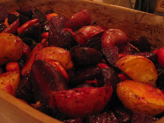 Honey Glazed Root Vegetables