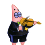 Patrick as a Violinist