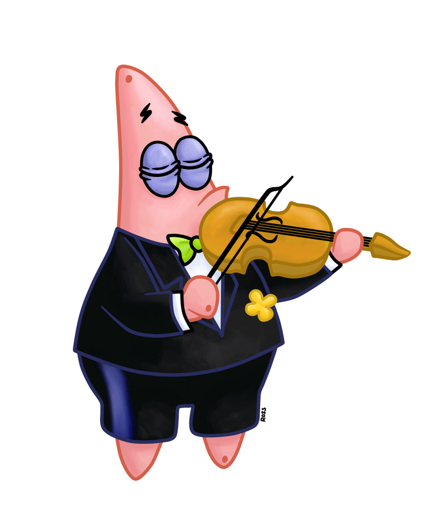 Patrick as a Violinist