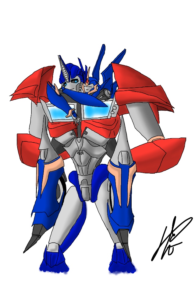 Optimus Prime:TFP by ka-ju on DeviantArt