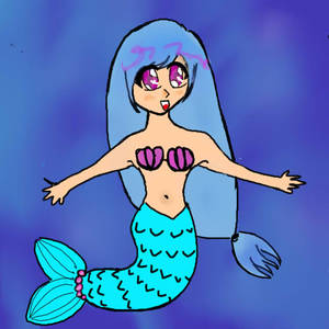 First attempt at Sai... A Mermaid appeared.