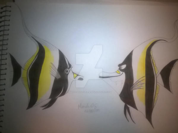 Gill Finding Nemo By Marcelaoliveira On Deviantart