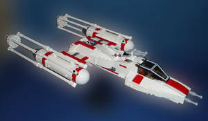 Lego armoured Y-Wing