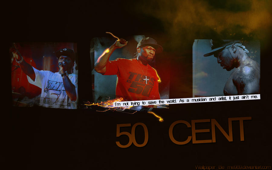 50 Cent Wallpaper by me969 on DeviantArt