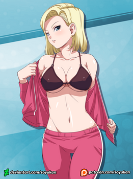 Dragon Ball - Sexy Android 18