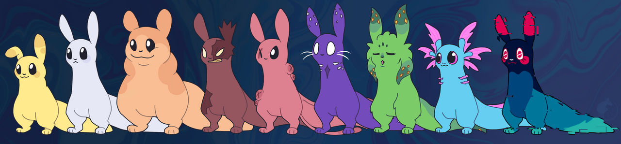 Slugcat Refs by ratwithabaseballbat on DeviantArt