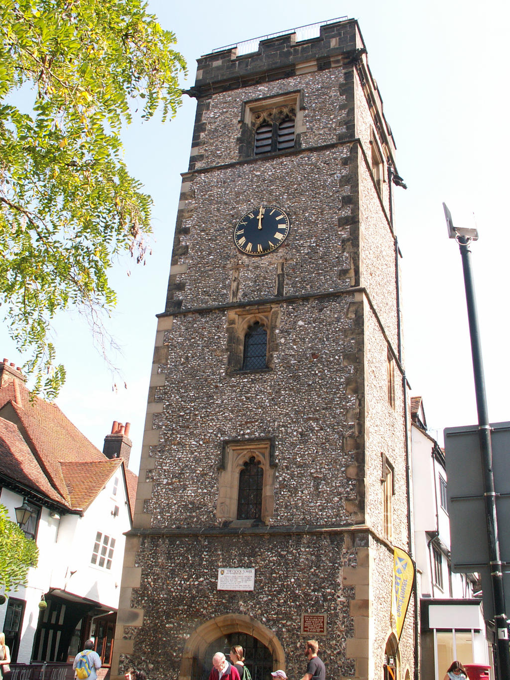 St Albans civic clock tower