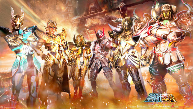 Wallpaper Gold Saint Seiya LoS FINAL