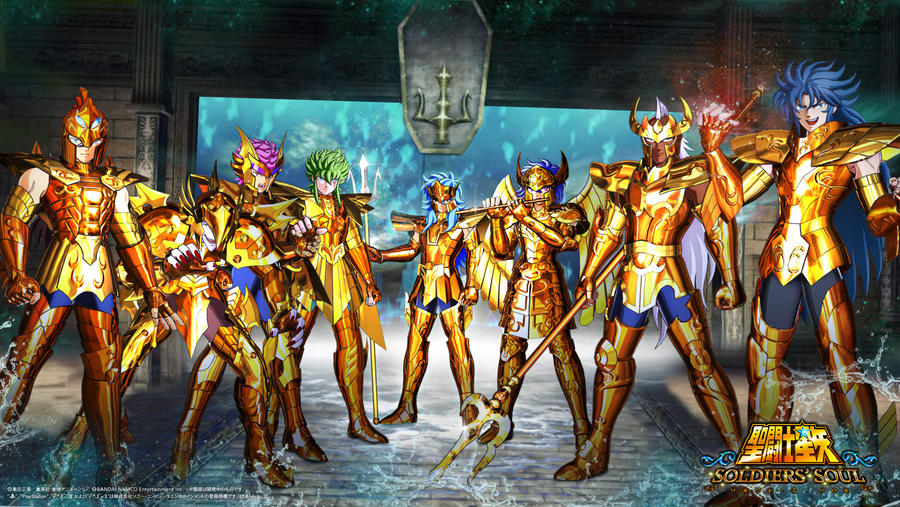 Saint Seiya Soldiers Soul Wallpaper Poseidon Arc by SaintAldebaran on ...