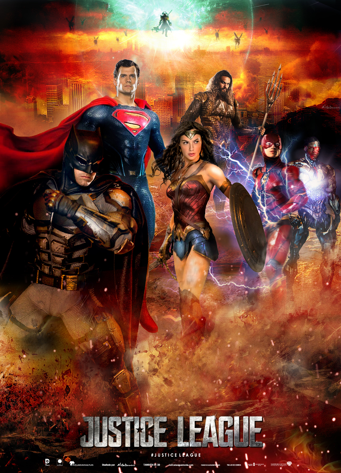 Justice League Movie Poster 3